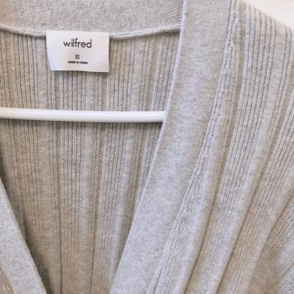 Aritzia Wilfred Plunge Front Cardigan XS - Picture 4 of 6